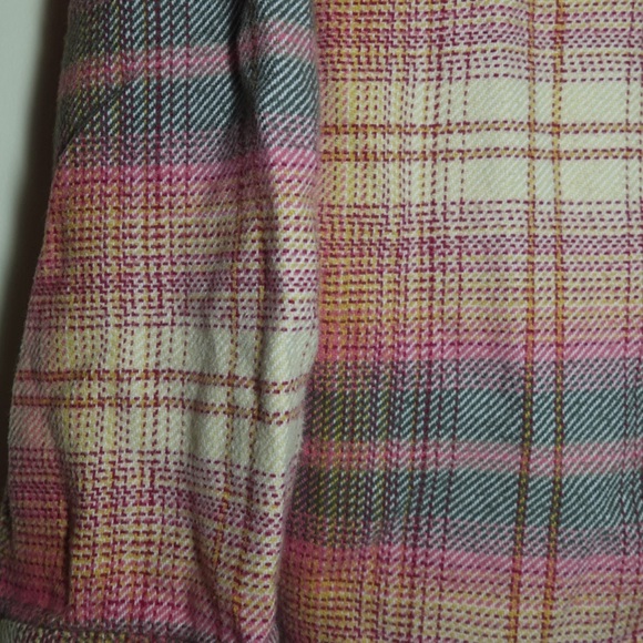 American Eagle Outfitters Women’s Oversized Flannel Shirt XL - Picture 8 of 13